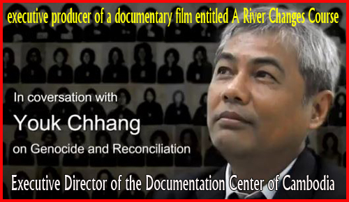 Photo of Youk Chhang Executive Director of the Documentation Center of Cambodia