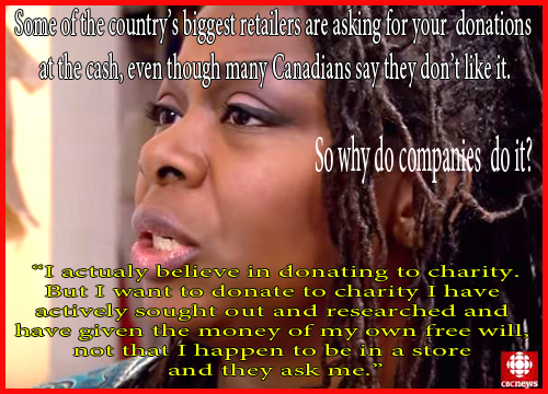 Checkout Charity: What happens to donations collected by stores? (CBC Marketplace)   FlyerMall.com