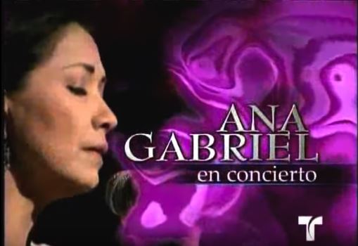 Ana Gabriel - (Live) Los Ángeles