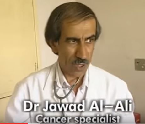 Dr.Jawad Al-Ali Consultant Physician & Oncologist, M.R.C.P.(U.K.) Alsader Teaching Hospital, Basrah, Iraq Within the film there are several personalities and each of them gives their own opinion about the subject.  In the conclusion of the film there is one fact that stands out and that is at the point of this documentary there have been illness and deaths particularly to the young children of Iraq that have been unjustified and could have been prevented by the United Nations and the super powers.