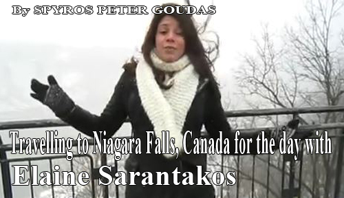 Niagara Falls, Canada with Elaine Sarantakos BY SPYROS PETER GOUDAS