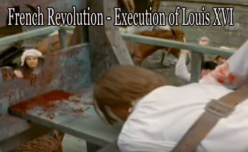 French Revolution - Execution of Louis XVI  POST IN FLYERMALL by SPYROS PETER GOUDAS