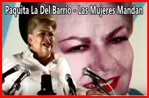 Paquita La Del Barrio Mexican Grammy nominated singer at flyermall.com by Spyros Peter Goudas
