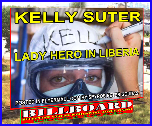 KELLY SUTER LADY HERO IN LIBERIA