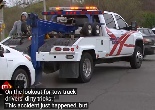 Tow truck tricks Dont get scammed after an accident