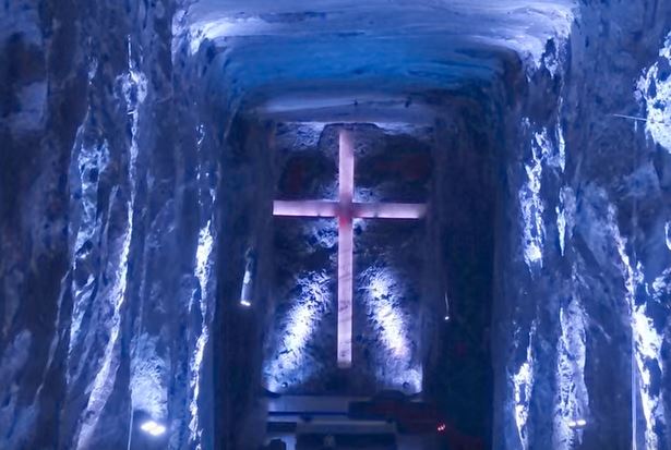 Bogotá the capital of Colombia and the salt cathedral of Zipaquira