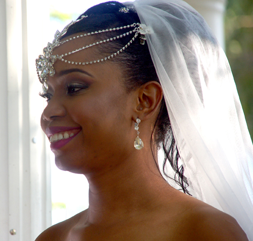 RITA SACKIE IS A BEAUTIFUL, RADIANT BRIDE.  Posted in Article - LIBERIA WEST AFRICA - in FLYERMALL.COM by SPYROS PETER GOUDAS.