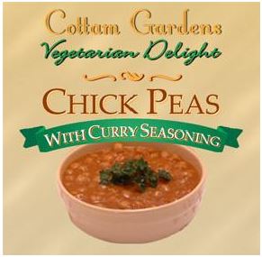 Nation Wide Canning also of launching a line of soups with NO MSG, Preservative or Artificial Color.  Nation Wide Chickpeas with Curry Seasoning.  No MSG, Preservatives or Artificial Color. Our Cottam Gardens Chickpeas has a rich curry seasoning flavor with fresh ginger, fresh garlic and freshly ground spices. Can not get any fresher. A dish to be savored.